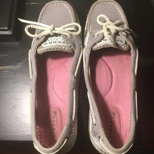 Sperry Topsider Boat Shoes Size 8